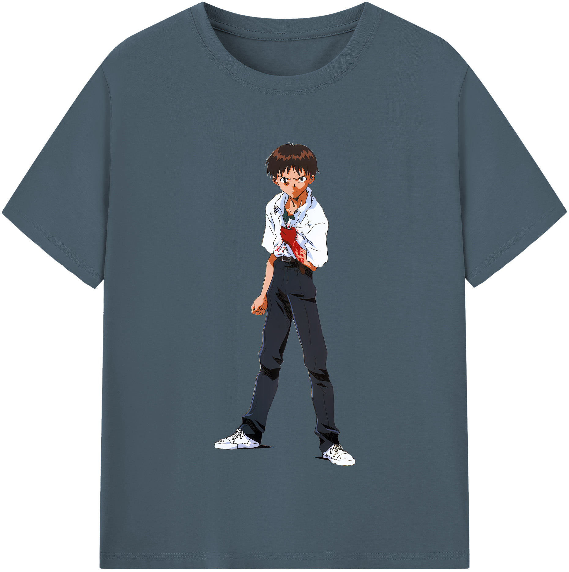（画像用） EVA 新世紀エヴァンゲリオン 綿100％半袖Tシャツ（フロントプリント）